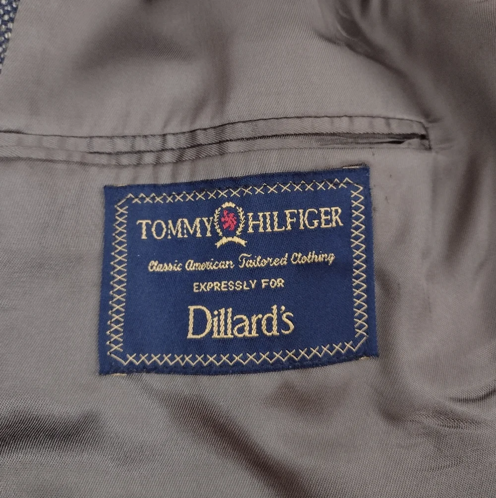 Tommy Hilfiger Men's Tweed Blazer - Brown Size (42) R